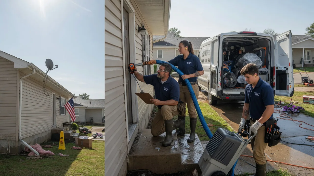 Ceiling Water Damage Restoration in Castella, CA near me