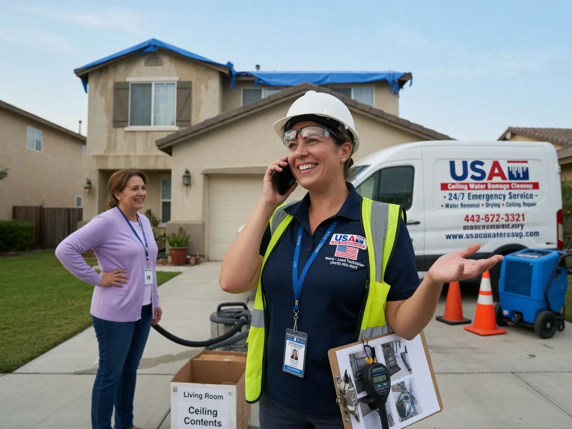 Ceiling Water Damage Restoration Castella, CA FAQs